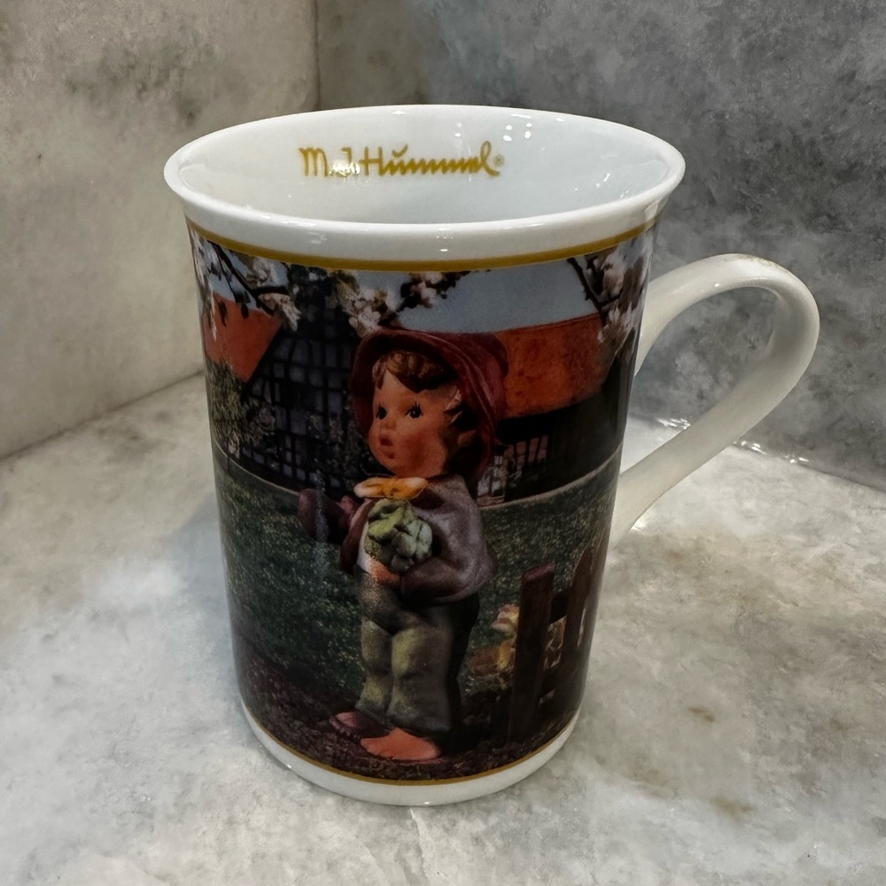 M.I. Hummel Joys of Childhood Collectors Mugs with Vintage Design